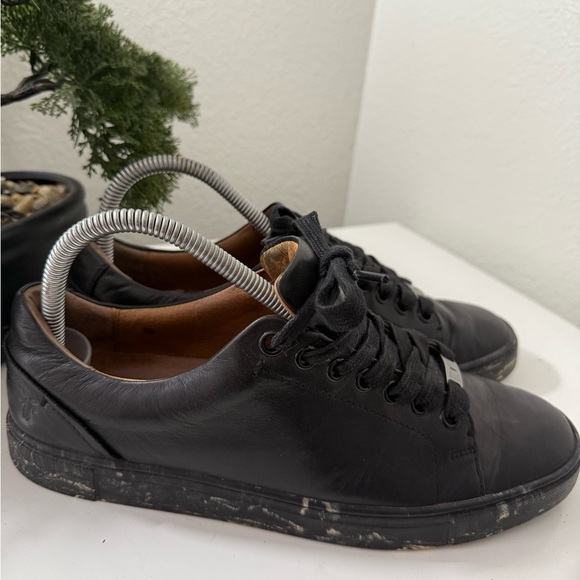 Frye Black Leather Men's Sneakers - Picture 2 of 10